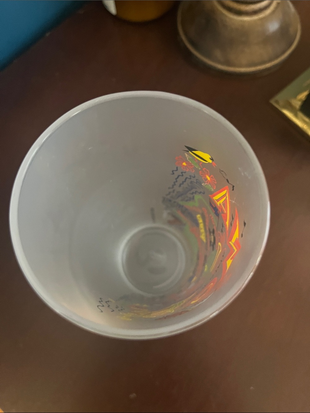 Catstudio-Iowa Souvenir Frosted Glass Cup - Multicolor - Picture 4 of 4